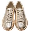 HOFF WOMENS LACE TRAINERS - GOLD